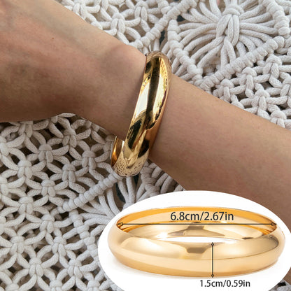 Jovanna Marbled Statement Bangle