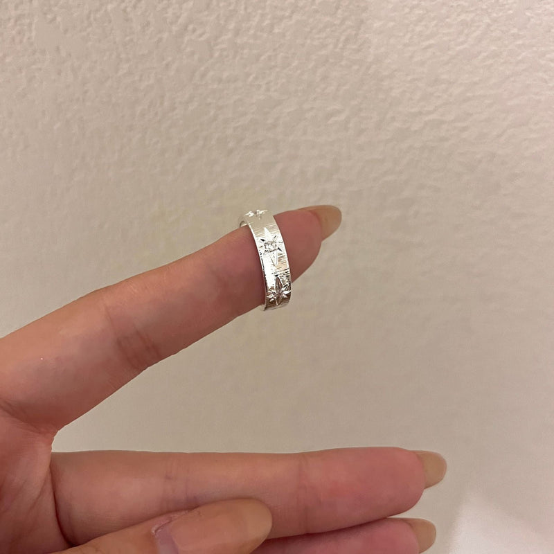 Taina Dainty Zircon Open Ring
