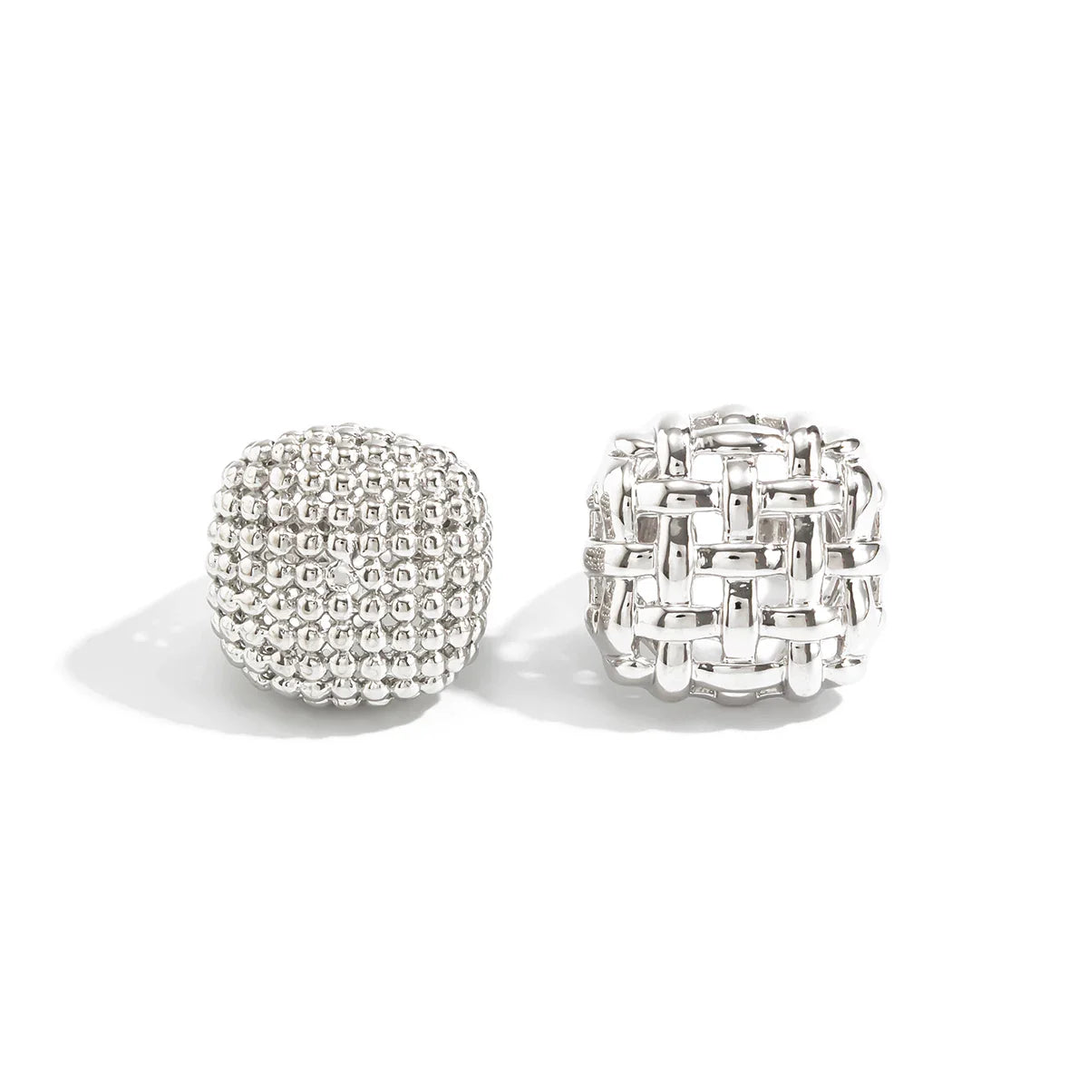 Woven Open Ring Set