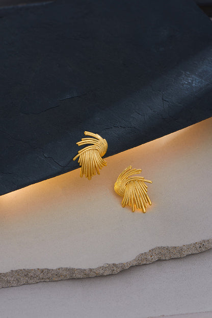 Eden Retro Gold Earrings