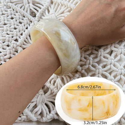 Kiersten Organic Resin Bangle