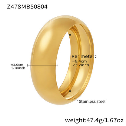 Cecile Polished Cuff Bracelet