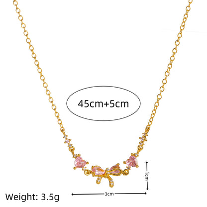 Angelique Dainty Butterfly Zircon Jewelry