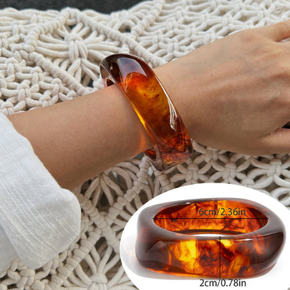 Juliette Gradient Resin Bangle