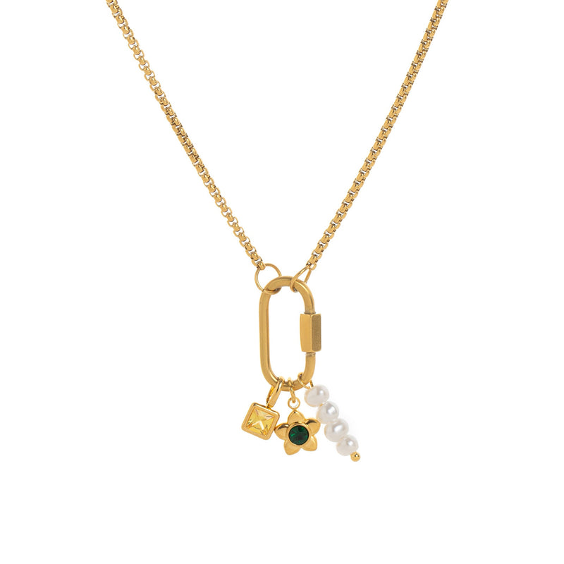 Birthstone Pendant Necklace
