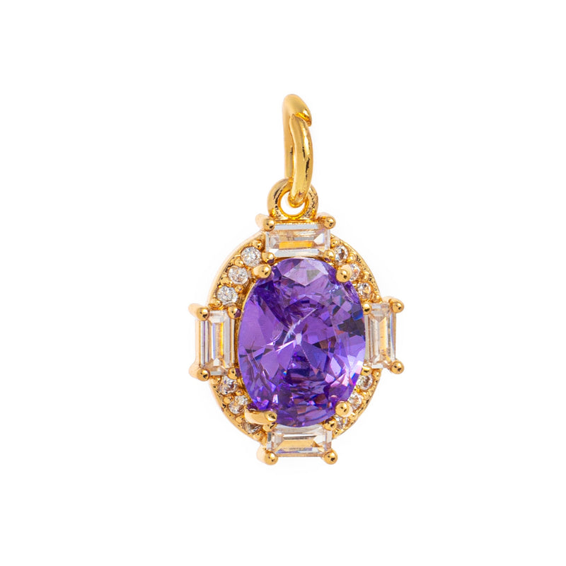 Birthstone Pendant Necklace