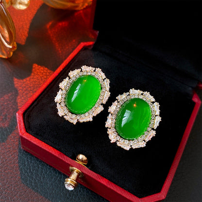 Chase Halo Stud Earrings