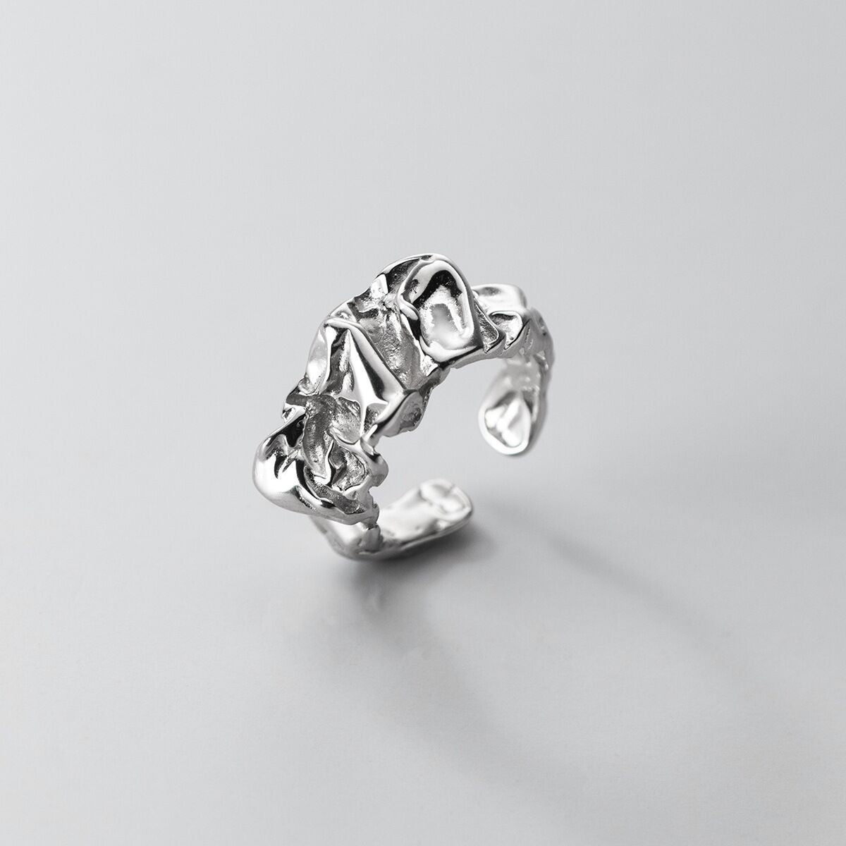 Joyce Irregular Textured Ring
