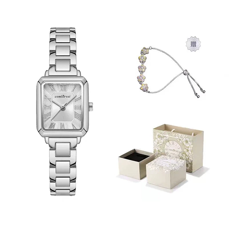 Small Square Bracelet Watch