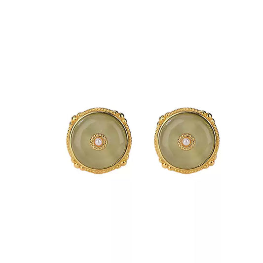 Kyla Jade Stud Earrings