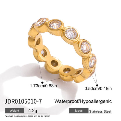 Nomi Heart Stacking Rings