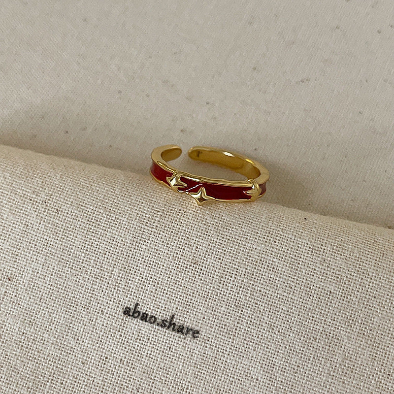 Ilaria Delicate Enamel Ring