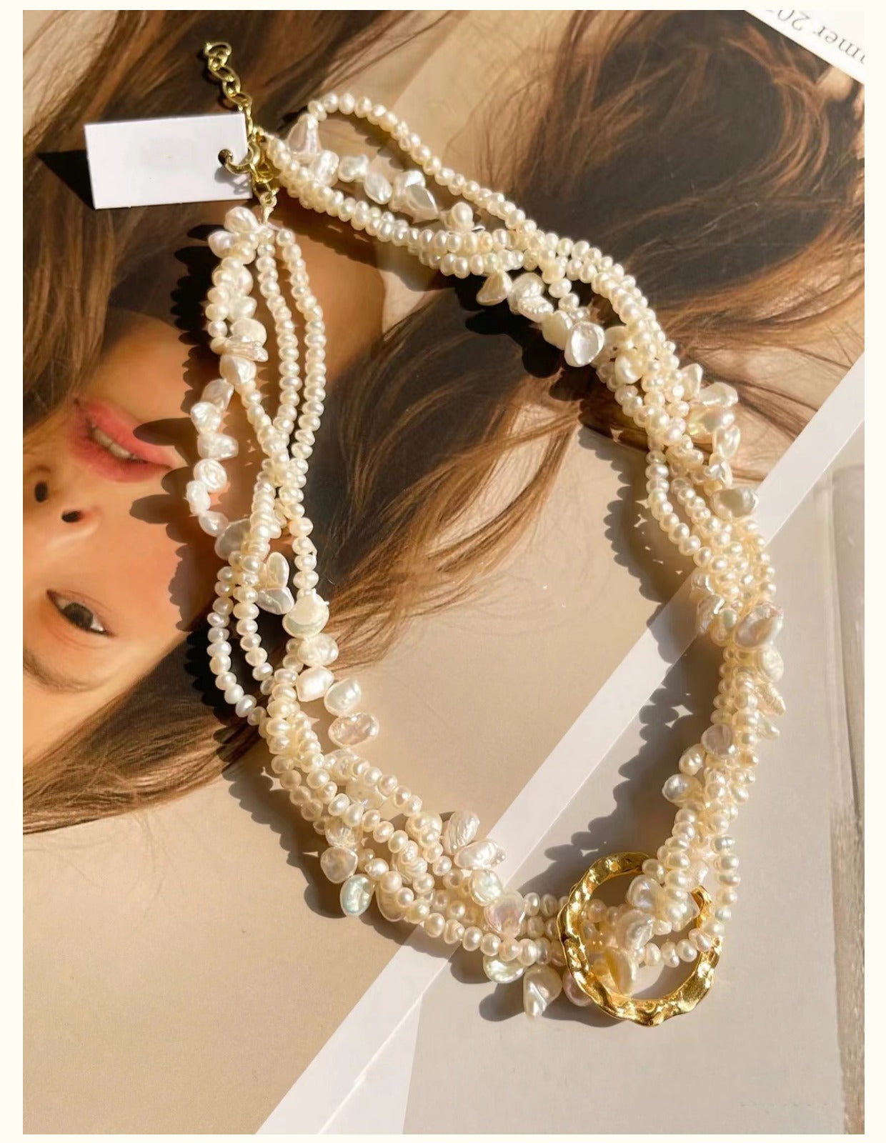 Katya Freshwater Pearl Necklace