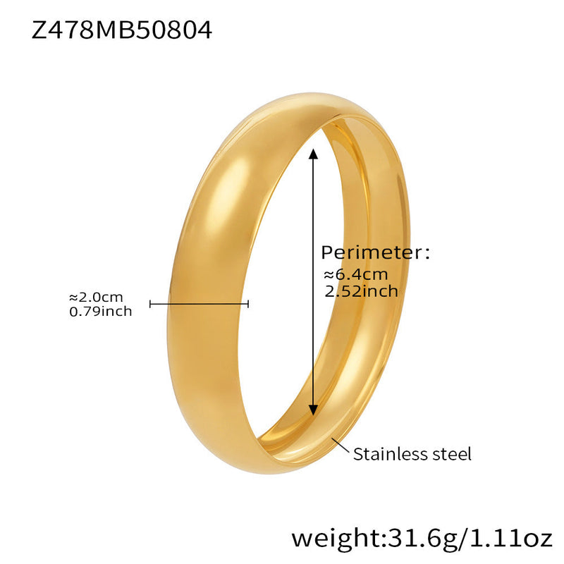Cecile Polished Cuff Bracelet