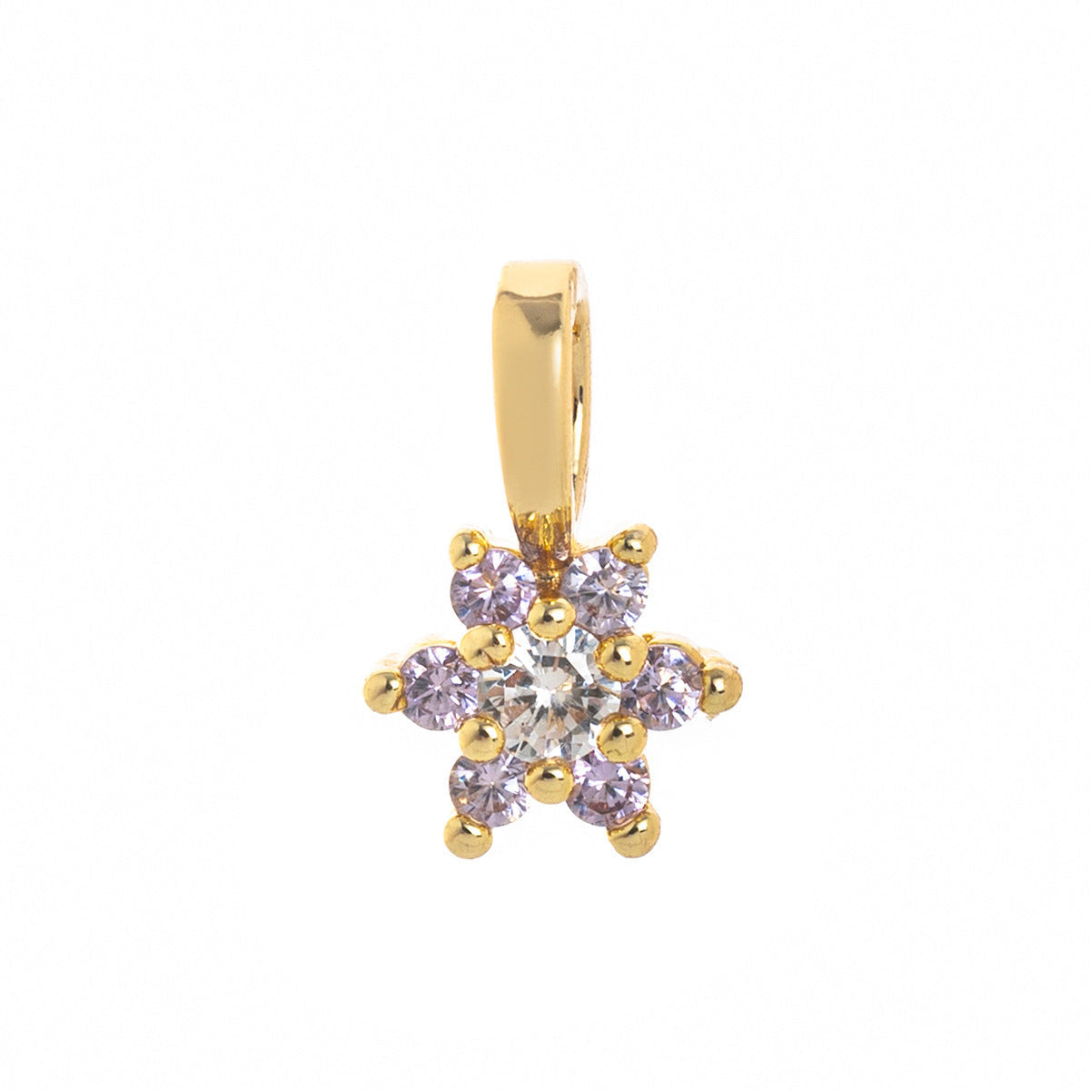 Gisselle Dainty Birthstone Pendant