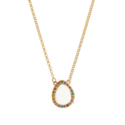 Floating Charm Locket Necklace and Mini Charms