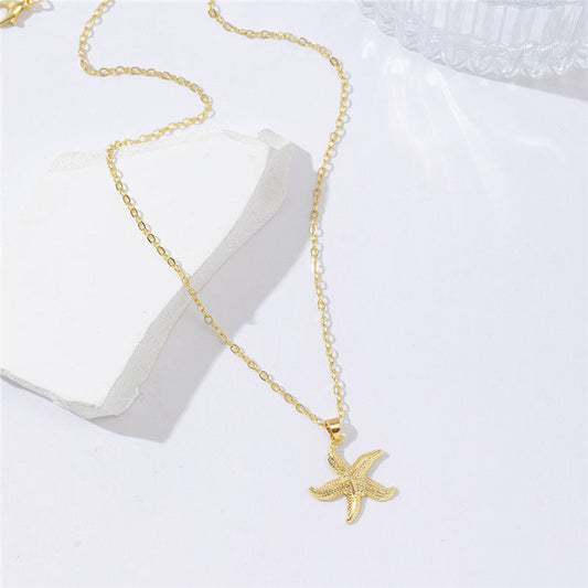 Karalynn Layered Starfish Necklace