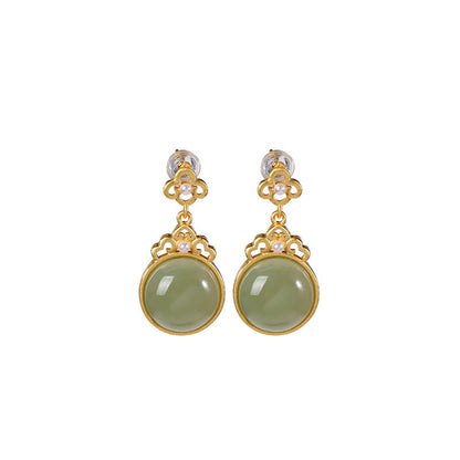 Brynn Jade Drop Earrings