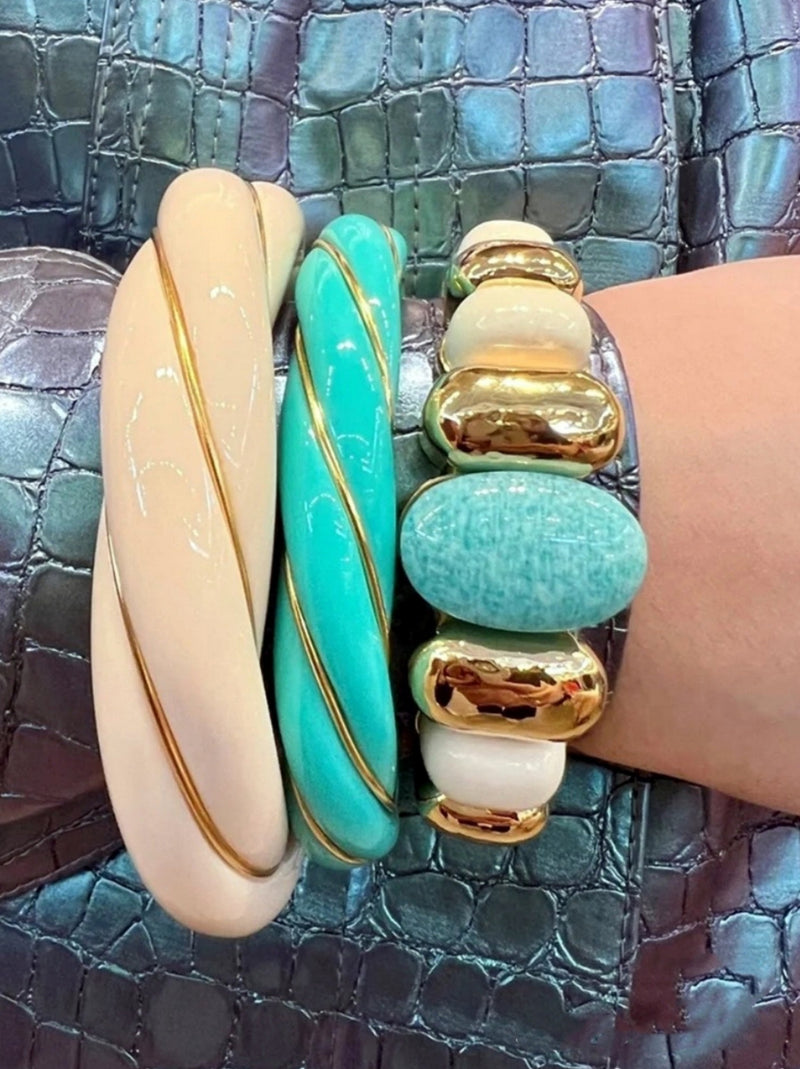 Nilah Amazonite Antique Bracelet