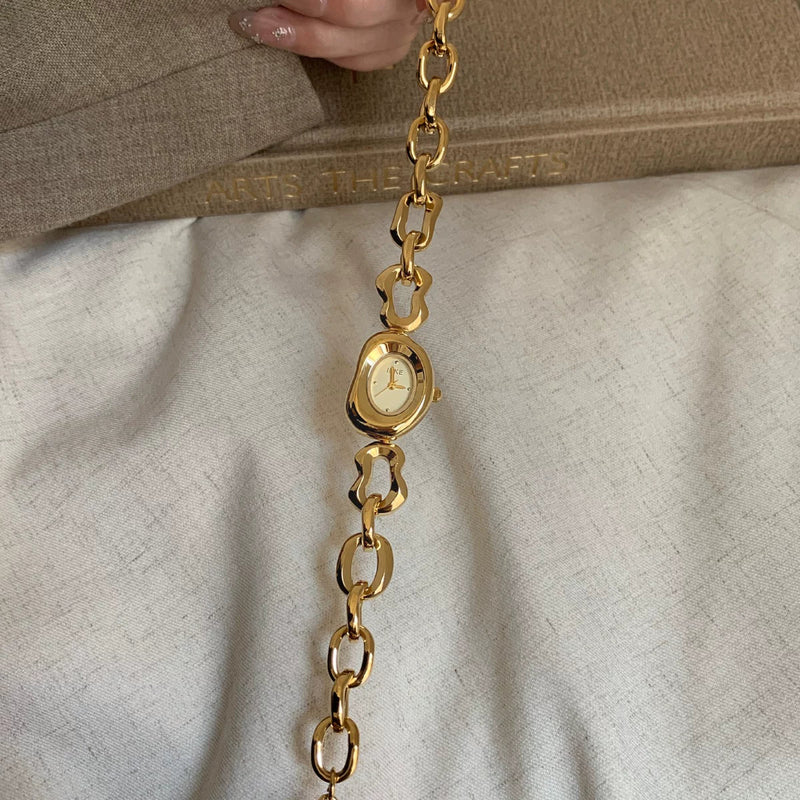 Irregular Hollow Bracelet Watch