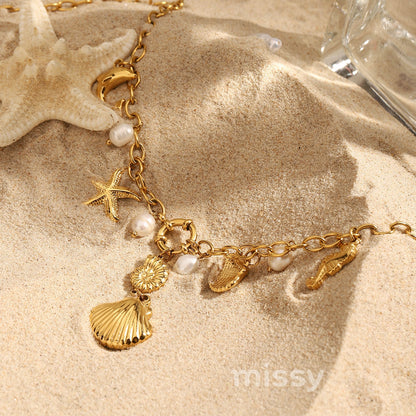 Muna Ocean Treasures Charm Necklace