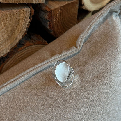 Colleen Brushed Statement Ring