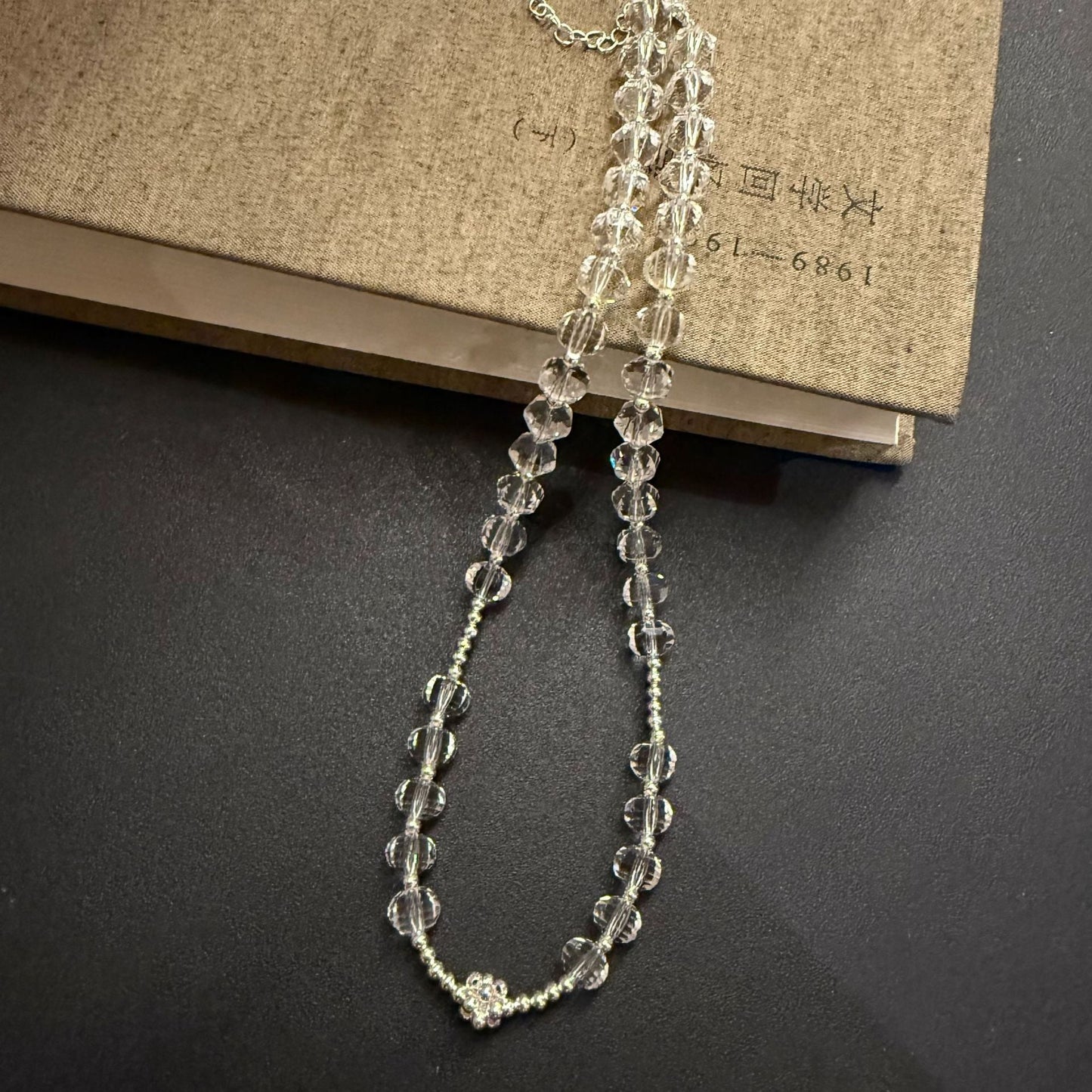 Yatzil Layered Crystal Necklace