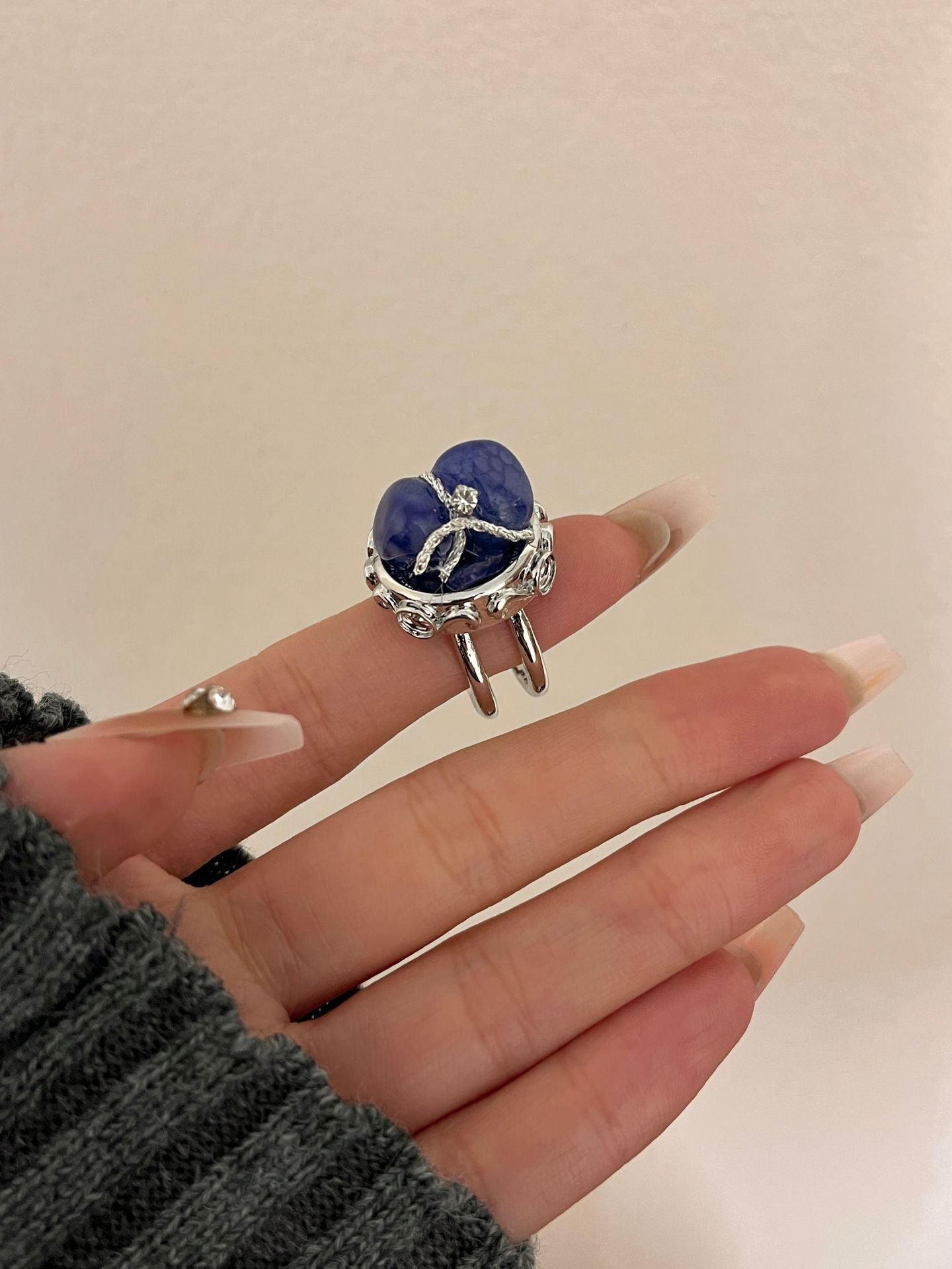 Lilyanne Natural Stone Ring