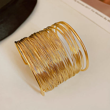 Cyra Statement Cuff Bracelet