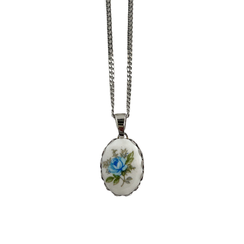 Ayelen Painted Pendant Necklace
