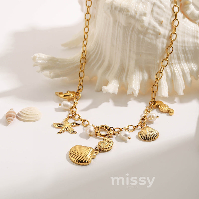 Muna Ocean Treasures Charm Necklace