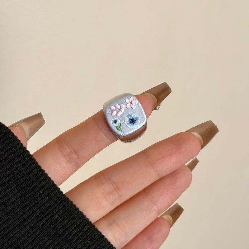Madison Enamel Butterfly Ring