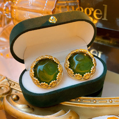 Asya Flower Stud Earrings