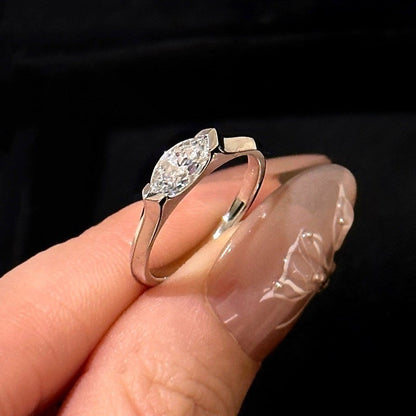 Leilanie Zircon Marquise Ring