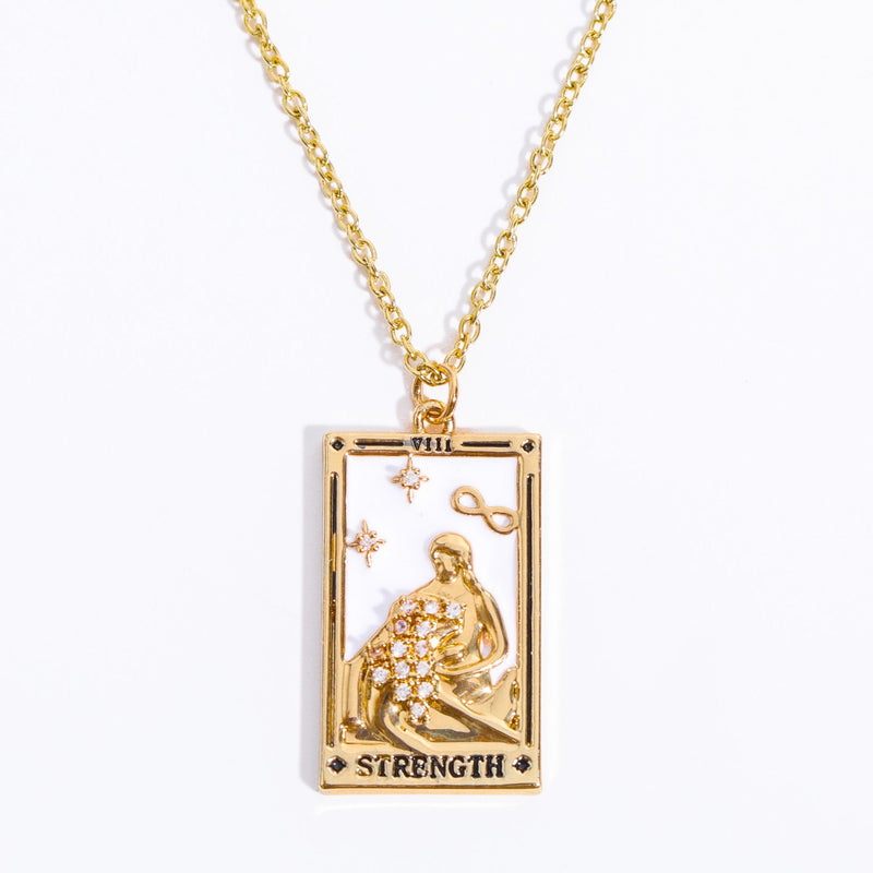 Erynn Gold-plated Tarot Necklace