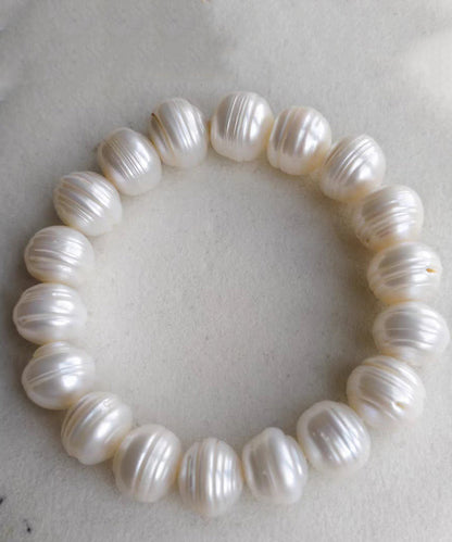 Original Design White Alloy Pearl Bracelet