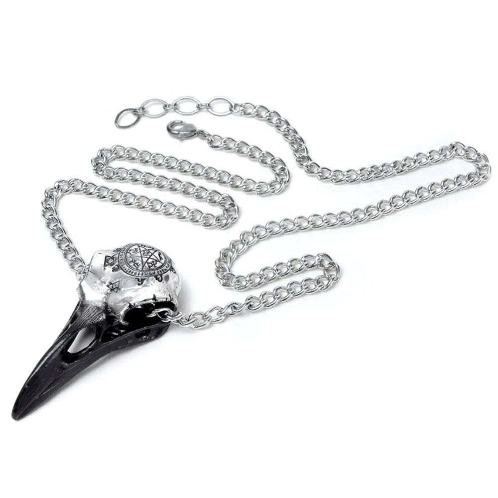 Volvan Ravenskull Viking Necklace by Alchemy Gothic