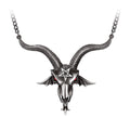 Baphometica/baphomet Horned Skull Necklace by Alchemy Gothic