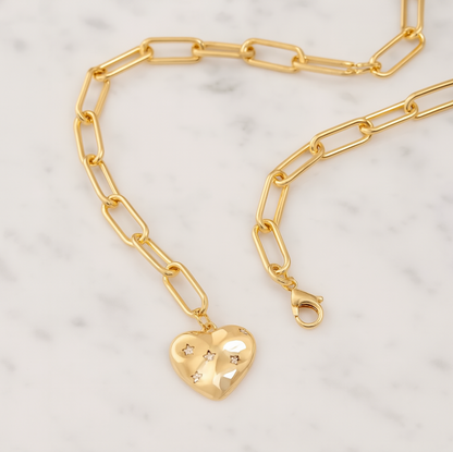 "piper" Convertible Heart Necklace
