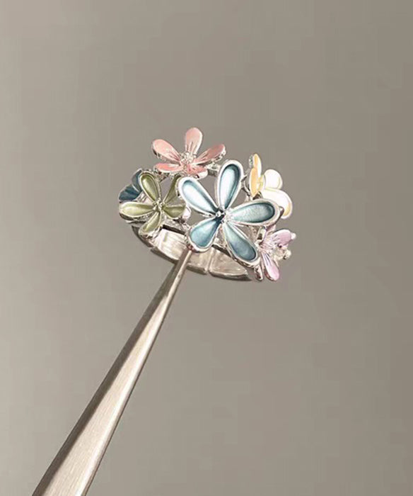 Rainbow Original Design Alloy Rings