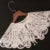 Korean Style Decorative Fake Collar Shawl Wrap Hollow Out Embroidery Sunflower Leaves Lace Necklace Short Poncho Capele