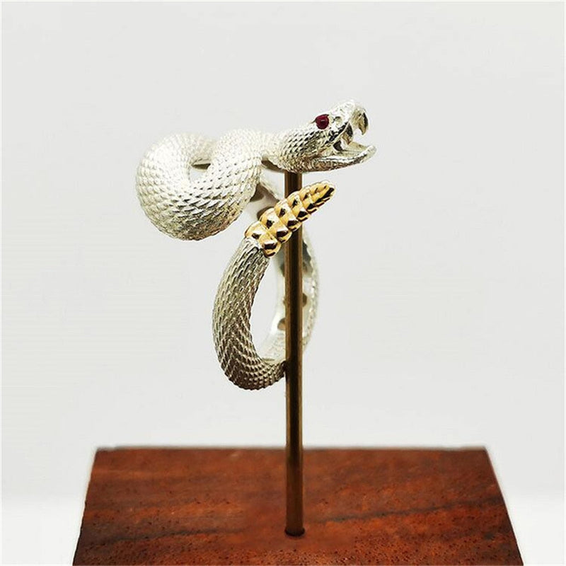 Rattlesnake Resizable Ring