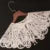 Korean Style Decorative Fake Collar Shawl Wrap Hollow Out Embroidery Sunflower Leaves Lace Necklace Short Poncho Capele