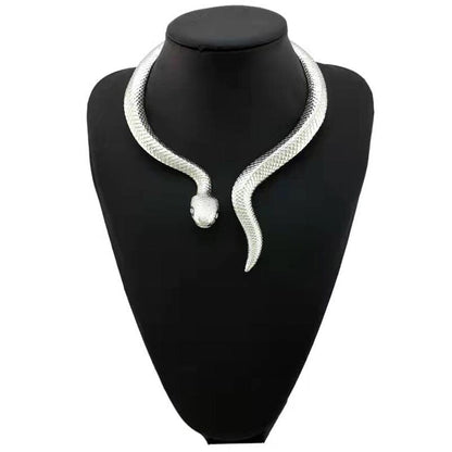 Exaggerated Snake Necklace