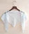 Korean Style Decorative Fake Collar Shawl Wrap Hollow Out Embroidery Sunflower Leaves Lace Necklace Short Poncho Capele