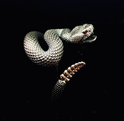 Rattlesnake Resizable Ring