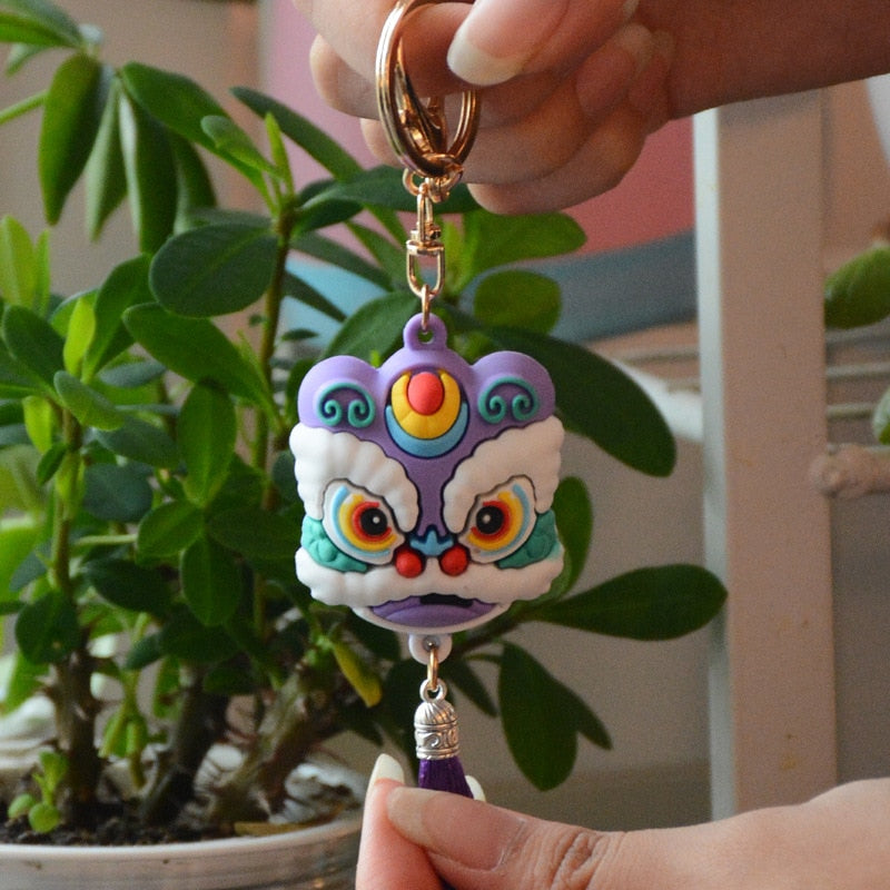 Lion Dance Keyring
