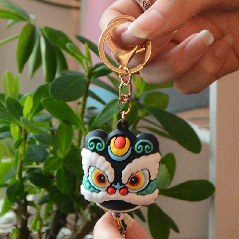 Lion Dance Keyring