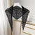 Korean Style Decorative Fake Collar Shawl Wrap Hollow Out Embroidery Sunflower Leaves Lace Necklace Short Poncho Capele