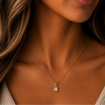 "keaton" Lab Diamond 925 Necklace